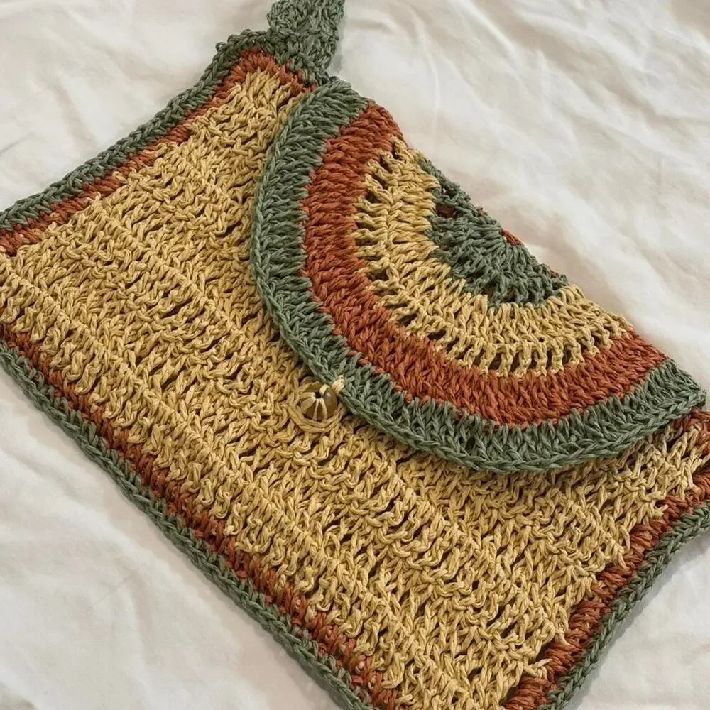 Handmade Crochet Purse - Picture 2 of 7